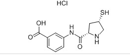 3-（（2S，4S）-4-巯基吡咯烷-2-甲酰胺基）苯甲酸盐酸盐