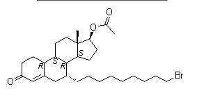 (7alpha,17beta)-17-(Acetyloxy)-7-(9-bromononyl)estr-4-en-3-one