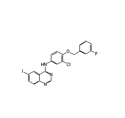 N-[3-氯-4-（3-氟苄氧基）-苯基]-6-碘喹唑啉-4-胺